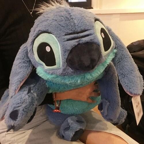 Disney Cartoon Lilo & Stitch Stuffed Plush Toys 50cm Big Size Stitch Plush Dolls Toy Kawaii Peluche Toys Gifts for Girls Kids