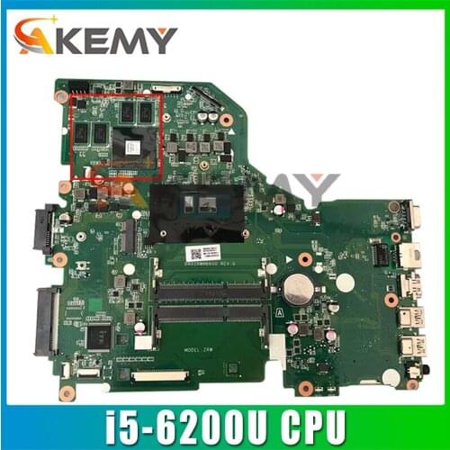 For ACER E5-574G i5-6200U laptop motherboard CPU DDR3 100% TESED OK board number: DA0ZRWMB6G0 independent Mainboard
