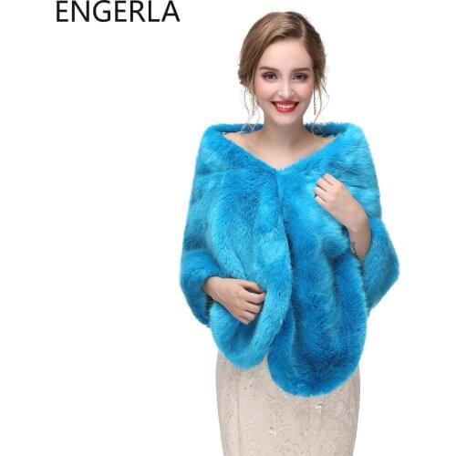 ENGERLA Wedding Fur Capes