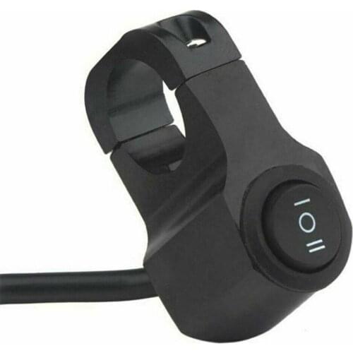 Hot sale 7/8'' 22mm CNC Motorcycle Handlebar Grip Headlight Fog Brake Light On/off Switch