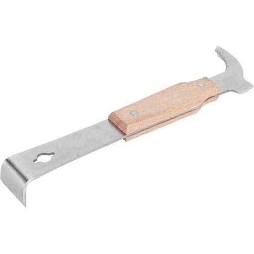 Honey Keeper Non‑Toxic with Wood Handle Honey Uncapping Knife for Extracting Honey Harvesting Beekeeping Beekeeper