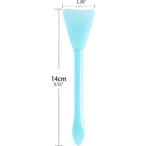 Soft Silicone Brush Multifunction Stirring Brush Powder Spoon Epoxy Resin Tools for DIY Mold Handmade Jewelry Making