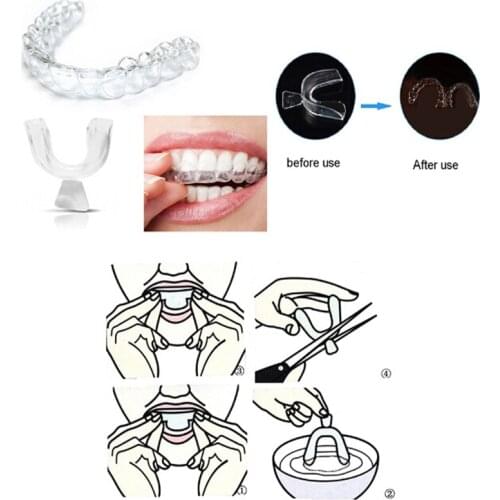 New Professional Thermoplastic tooth whitening tray High transparent conventional EVA tray ral Gel Kit Tooth Smiles Whitening