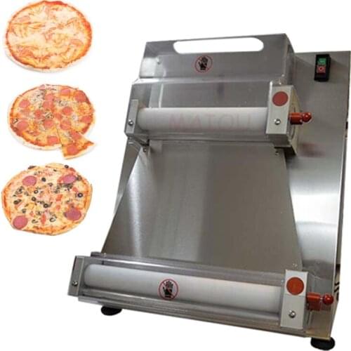 Pizza Dough Press Machine 10-40 cm Pizza Dough Flattening Press Dough Roller Sheeter Chapati Pressing Machine Pastry Presser