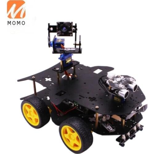Programming Education Raspberry Pi 4 Smart AI 4WD Robot Car