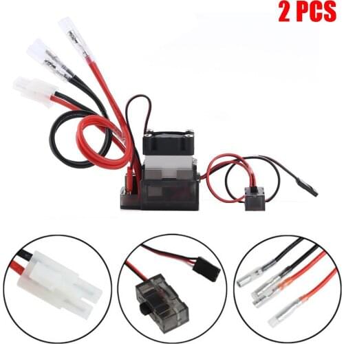 2pcs/lot Special price 7.2V-16V 320A High Voltage ESC Brushed Speed Controller RC Car Truck Buggy Boat