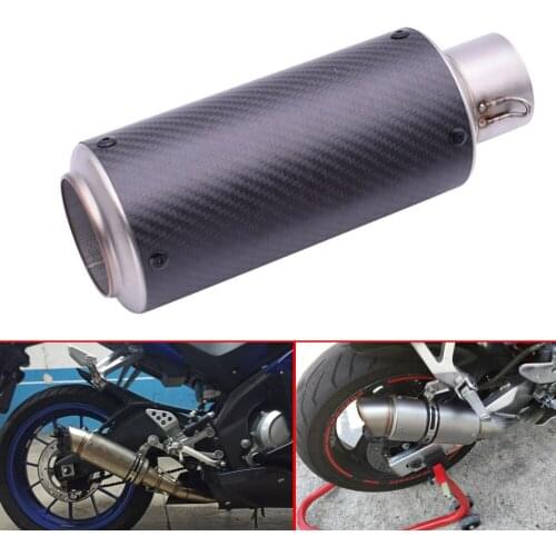 Exhaust Pipe Motorcycle Muffler Escape Carbon Fiber Exhaust DB Killer For Aprilia CAPANORD 1200 etv1000 750 sl1000 RST1000 Z800