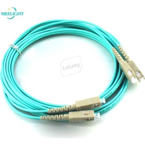 10MB Multimode Dual-Core Fiber UPC-SC for SC/UPC-MM-OM3-3/Wire Jumper High Quality SC-SC 10 Gigabit Multimode Duplex Fiber