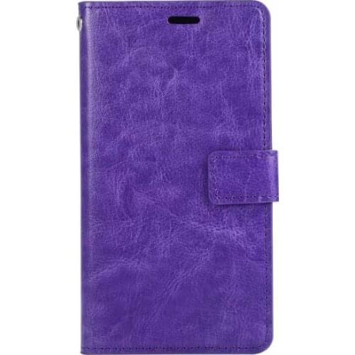 10pcs/lot Soft TPU + PU Leather Crazy Horse Wallet Case For huawei Honor 10 Honor 7C Enjoy 8 NOVA2 Lite Y7 2018 Y7 Prme