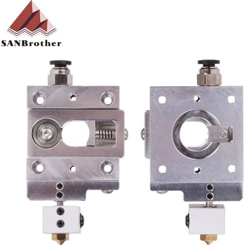 3D Printer DIY Reprap Bulldog All-metal Extruder For 1.75mm Compatible J-head MK8 Extruder Remote Proximity For 3D printer parts