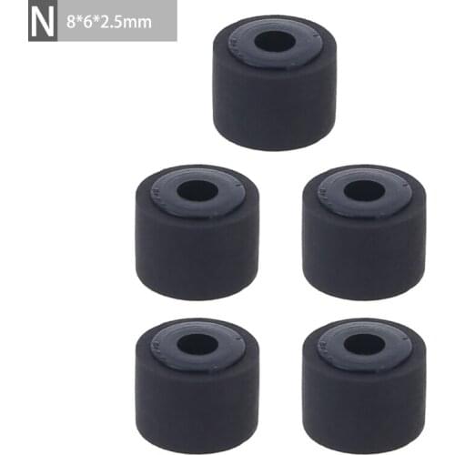5pcs Cartridge Radio Roller Tape Recorder Pressure Cassette Belt Pulley Player