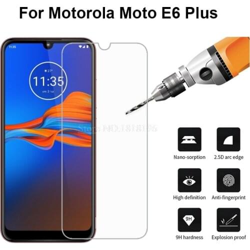 9H 2.5D Glass For Motorola Moto E6 Plus 6.1" Tempered Glass Screen Protector For Motorola Moto E6Plus 2019 Mobile Phone Film