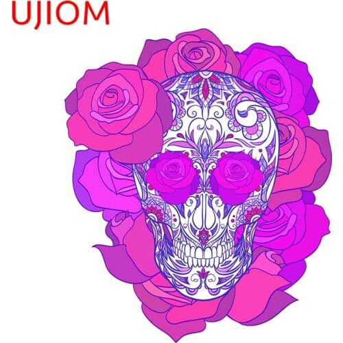 UJIOM Skull Bedroom Accessories Living Room Decoration Room Decor Wall Stickers Wallpaper Kitchen Bathroom Decor Poster