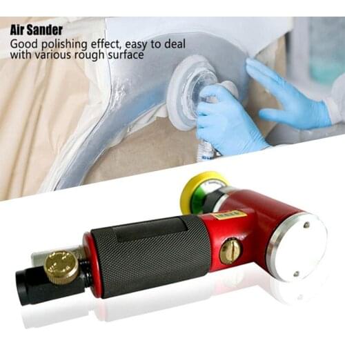 Long-lasting Practica Durable Metal 2 Inches Polisher Machine Good Construction Orbital Sander Car Kit Pneumatic Multicolor