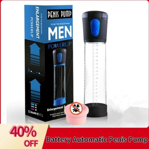 Electric Vacuum Penis Pump Enlargement Machine Adult Sex Products Automatic Vibrator Male Penile Enlargement Extender Sex toy