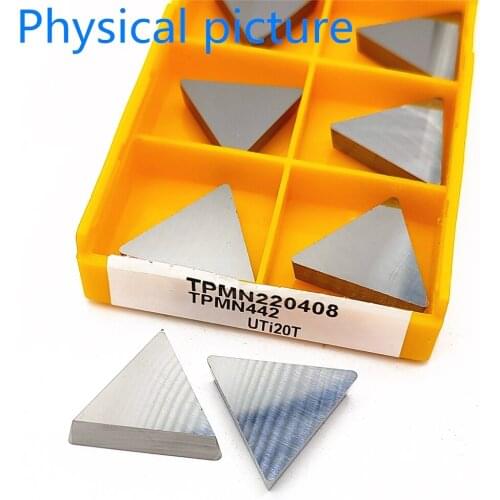 Milling Inserts TPMN220408 TPMN220412 TPMN 220408 220412 UTi20T Lathe Turning Tool CNC Inserts Lathe Parts