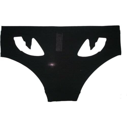 LOOK FOR YOUR WONDERFUL NIGHTS WITH ITS STUNNING ELEGANT LINGERIE Eye Print Hipster FREE SHIPPING