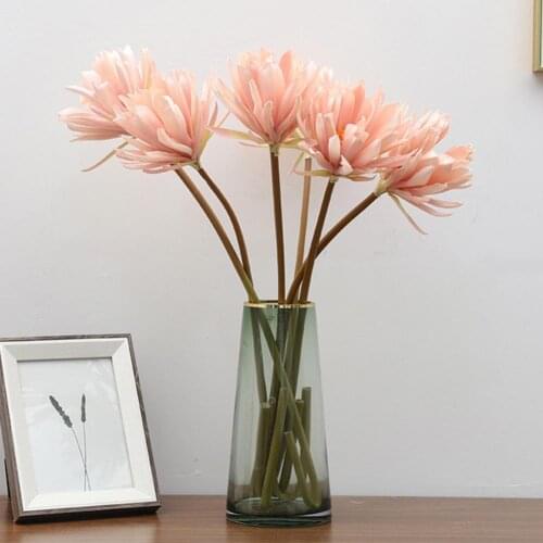 Artificial flower home vase floor decoration epiphyllum flower wedding decoration silk fake flower Prop Photography props 78cm