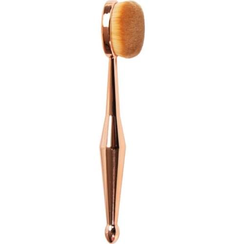 Make Up Brush Toothbrush Shaped New Beauty Instrument Makeup Brush Multi-functional Base Oval Brush Rose Gold Dropshipping1 Pcs