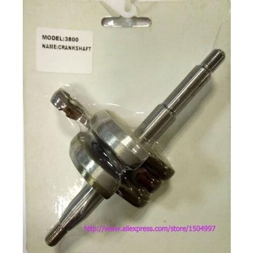Crankshaft Assembly for Kurbelwelle passend fur 3400 3700 3800 SAWS 530024492 chainsaw kit parts