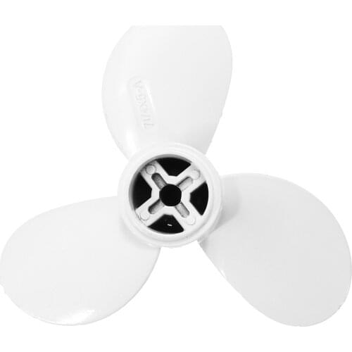 Outboard Motor Propeller Aluminum Alloy 3 Blades Propellers Boat Accessories for Hangkai 3.5HP for Yamaha 2 horsepower