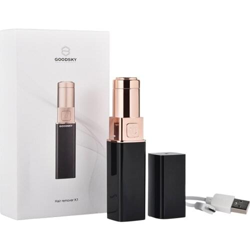 Mini Portable Electric Epilator Rechargeable Cordless Shaver Painless Body Hair Shaver Arm Leg Hair Removal Razor Skin Care Tool