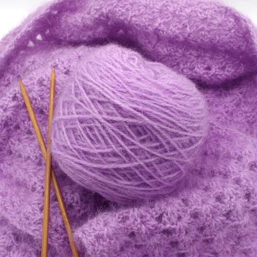 150g/ball Large Weight Squirrel Cashmere Yarn Faux Mohair Yarn Crochet Yarn Middle Tick Knitting Skeins for DIY Winter Hat Scarf