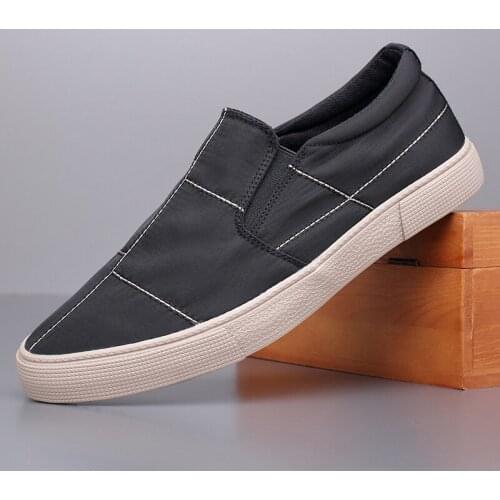 Ebulapn Brand New Casual Vulcanized Shoes Mens Summer Breathable Canvas Sneaker Korean Fashion Male Low-Top Loafers M20189
