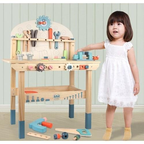 Simulation Repair Toolbox For Kids Electric Drill Pretend Play House Game Engineering Education Screw Tool Table Childrens Toys