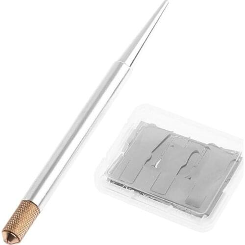 OSS TEAM W110+/W120+ IC Chip Knife Motherboard Remove Glue PCB Thin Blade For IPhone A8 A9 A10 CPU RMA Knives Tool