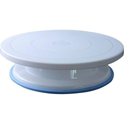Baking Tools Non-slip Edge Cake Turntables Household DIY Silk Fower Plastic Baking Turntable Easy to Operate
