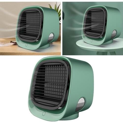 Portable Home Room Office Air Conditioner Air Cooler Humidifier Purifier 3 Speeds Desktop Quiet Cooling Fan Air Conditioning