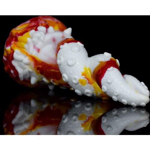 New Silicone Butt Plug Octopus Anal Sex Toy Butt Animal Plug Tentacle Fantasy Dildo Masturbate For Women Men Orgasm Anus Beads