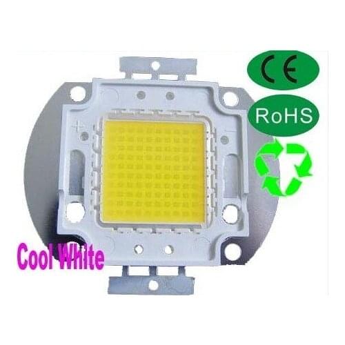 100W High Power LED Light SMD 10000LM 3.0-3.3A 30-36V White for DIY 5500-6500k 100w white chip 100W led chip