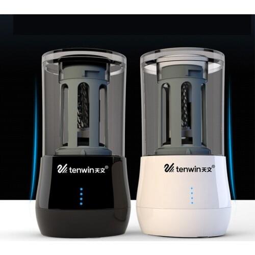 Tenwin Electric Auto Pencil Sharpener Battery Operated/Pluggable/USB Multifunctional Pencil Sharpener For Sketch Pencils 8009