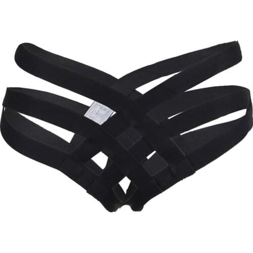 Mutande Donna Sexy Hollow Out Briefs Plus Size High Waist Solid M XL 2XL 3XL See Though Womens Under Wear Panties PS5100