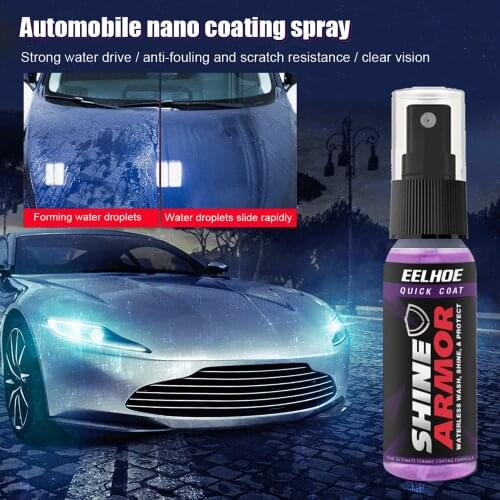 30/120ml Car Spray Coating Agent Automobile Paint Coating Agent Nano Micro-plating Crystal Hand Spray Coating Wax Dropshipping