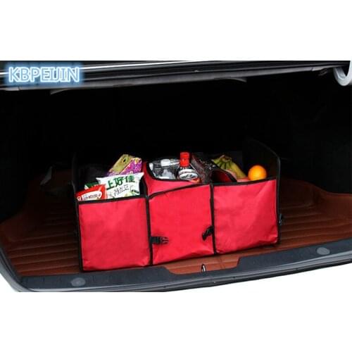 Car Styling Rear Rack Storage Box organizer Drink Food Insulation for Renault clio megane 2 3 captur logan kadjar Accessories