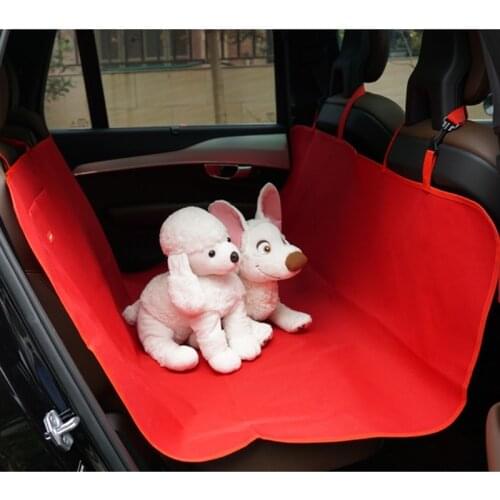 Car Waterproof Back Seat Pet Cover Protector Mat Rear Safety Travel Accessories for Cat Dog Pet Carrier Car Rear Back