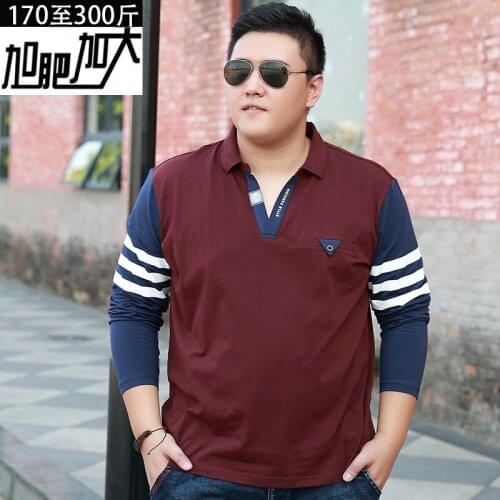 Plus size 10XL 8XL 6XL 5XL Mens Polo Shirt Brands Male Long Sleeve Fashion Casual Loose Solid Embroidery Polos Men Jerseys