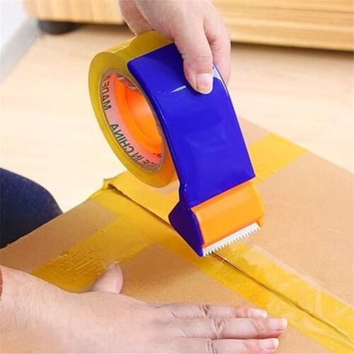 48/60mm Plastic Sealing Packer Tape Dispenser Packaging Parce Roller Tape Cutter Sealing Tape Holder Manual Packing Machine