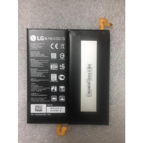 For LG Q6 Q6+ M700AN M700N X600 BL-T33 PRO Smartphone Battery Power Supply BTY