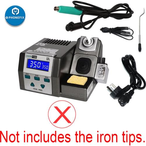 SUGON T26 Soldering Station Lead-free 2S Rapid Heating Soldering Iron Kit JBC Handle Universal 80W Power Heating System