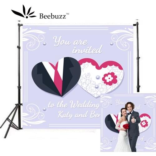 Wedding Photo Backdrops Love Wedding Groom Bride Background Wedding Party Customized Backdrops For Photo Studio