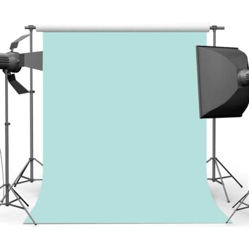 Mehofoto Aqua Blue Photography Backdrop Solid Color Photo Background for Photographers Studio Seamless Computer Printed MW-187