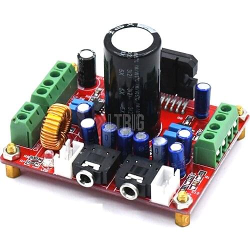 LTRIG custom 1Pcs Class fever tda7850 power amplifier board 4 channels 4x50w car power amplifier board