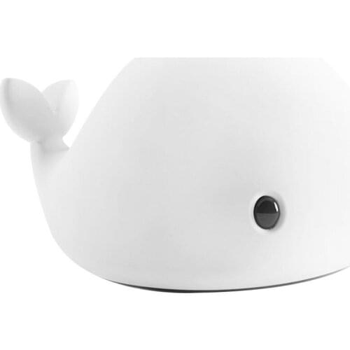 GTBL Cute Multicolor Night Lights of 6 Modes for Kid, USB Rechargeable LED Night Lamp, Cartoon colorful small whale sensitive