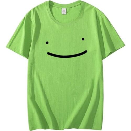 New summer mens T-shirt 2021 Dream Smp printing fashion solid color mens short-sleeved casual cotton mens street T-shirt