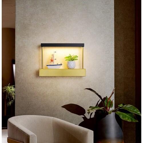 Creative New Modern LED Wall Lights Decorate Storeable Lamp For Bedside Bedroom Living Study Room Corridor Aisle Indoor Lighting