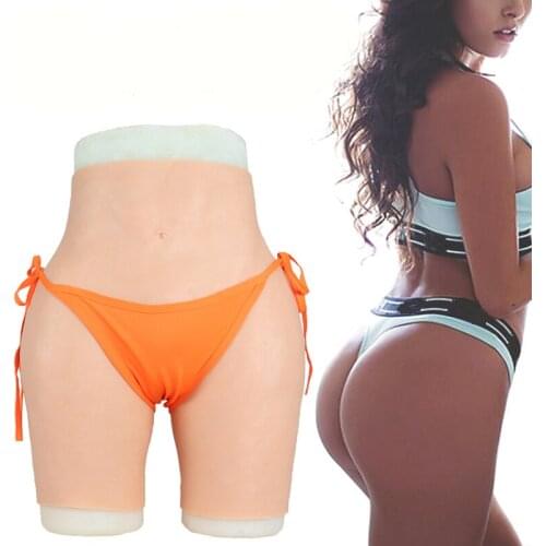 Silicone Vagina Pussy Pants Transgender Sexy Fake Vagina Briefs for Shemale Crossdresser Cosplay Costume